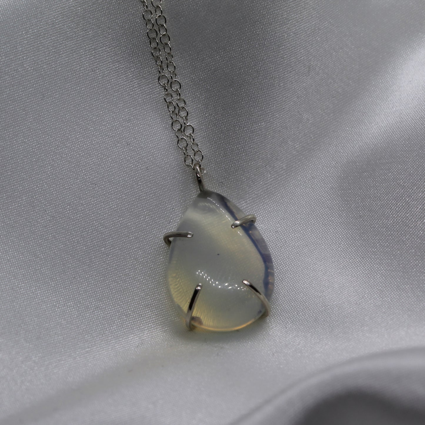 Opalite Claw Set Pendant