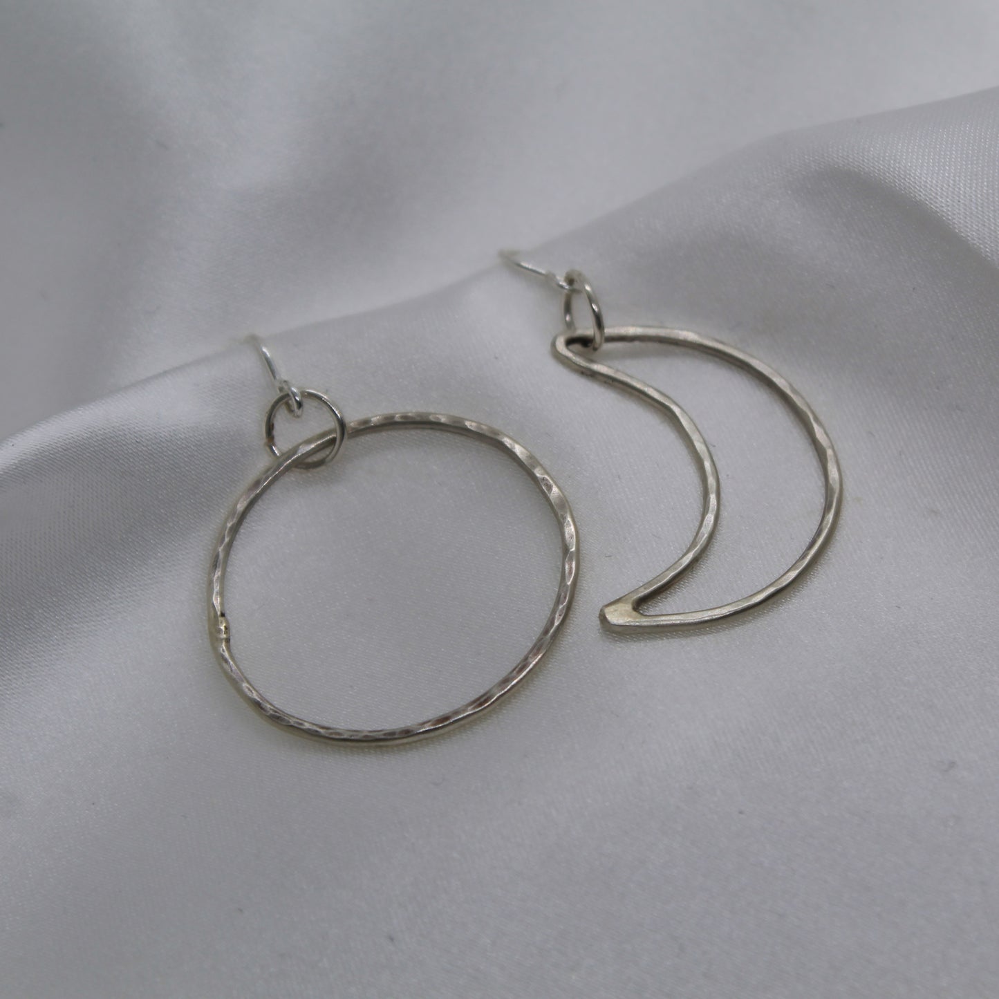 ‘Sun and moon’ earrings